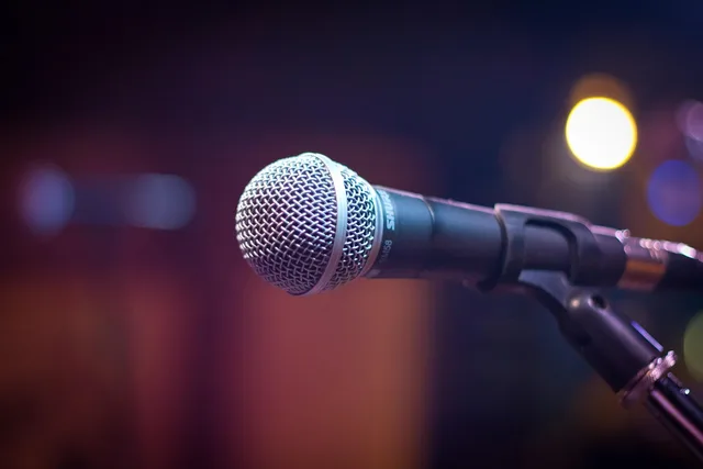 microphone, sound, music, microphone, microphone, microphone, microphone, microphone. Checking an award speech quote: the four claims worth confirming