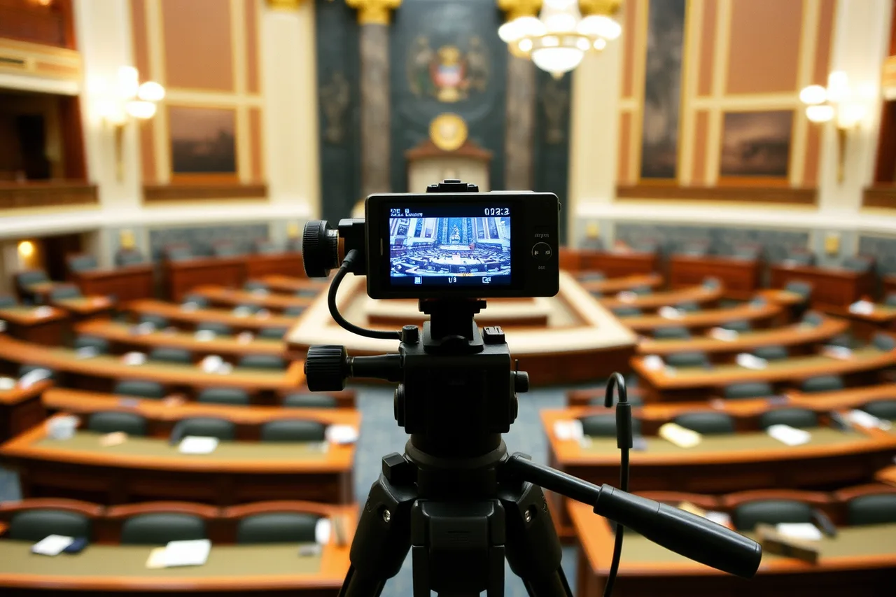 C-SPAN camera aimed at the House chamber rostrum (What does C-SPAN keep in its speech archive and why?)