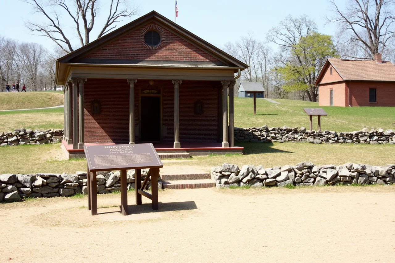 Heritage site with marker where a nineteenth-century speech was delivered (5 takeaways on public domain speeches context)