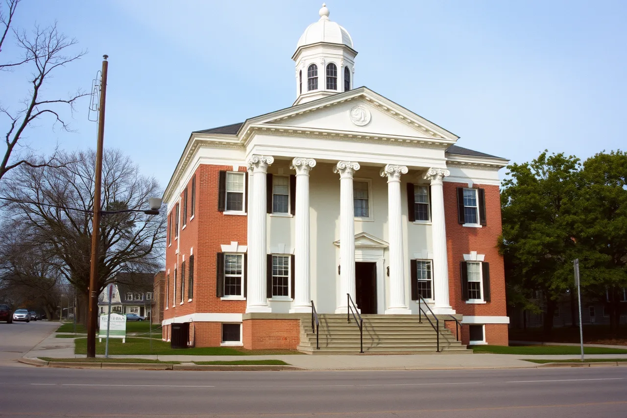 Old State House in Springfield with its front steps and cupola (Springfield, Illinois, and the Lincoln speech sites that still stand)